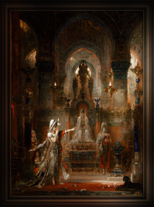 Salome Dancing Before Herod Antipas by Gustave Moreau by xzendor7